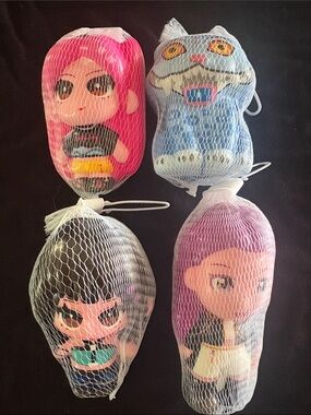 K-POP Slow Rise Squishy Character Toy Set Of 4